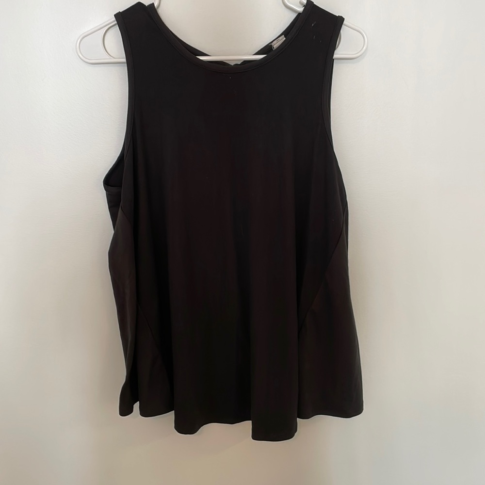 Lazy Sundays Open Tie Back Tank Top size s